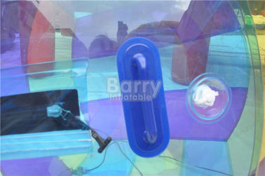 শিশুদের জন্য 1.0 মিমি বেধ পরিষ্কার পিভিসি Inflatable পুল ওয়াকার জল বল
