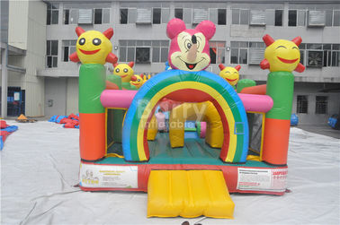 প্লেটো পিভিসি Tarpaulin Inflatable Toddler খেলার মাঠ / Inflatable মজা শহর