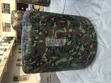 কাস্টমাইজড camouflage Inflatable স্পোর্টস গেমস / শুটিং গেম জন্য Inflatable পেইন্টবল বাংকার