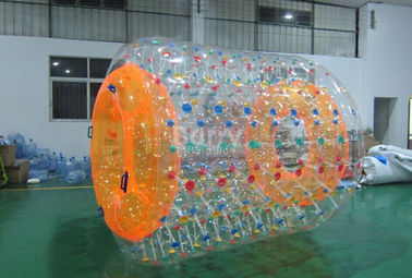 লেক Inflatable রোলের বল / 0.9 মিমি পিভিসি Tarpaulin Inflatable হাঁটা জল বল