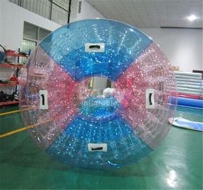 লেক Inflatable রোলের বল / 0.9 মিমি পিভিসি Tarpaulin Inflatable হাঁটা জল বল