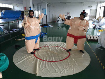 আউটডোর ইভেন্ট জন্য ম্যাট সঙ্গে প্রাপ্তবয়স্ক Inflatable সুমো কুস্তি Suits