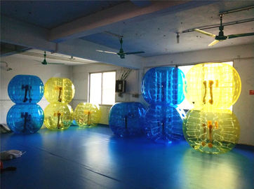 বাচ্চাদের / প্রাপ্তবয়স্ক Inflatable সকার বুদ্বুদ বল Urable Plato TPU সঙ্গে
