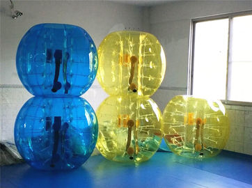 বাচ্চাদের / প্রাপ্তবয়স্ক Inflatable সকার বুদ্বুদ বল Urable Plato TPU সঙ্গে