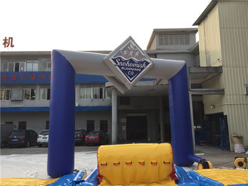 কাস্টম Inflatable বিজ্ঞাপন পণ্য আর্কি / Inflatable প্রবেশাধিকার আর্কি সাপোর্ট শুরু শুরু