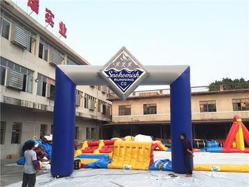 কাস্টম Inflatable বিজ্ঞাপন পণ্য আর্কি / Inflatable প্রবেশাধিকার আর্কি সাপোর্ট শুরু শুরু