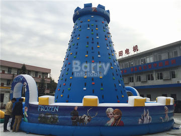0.55 মিমি পিভিসি Tarpaulin Inflatable আরোহণ খেলনা, ব্লক আপ বাধা কোর্স
