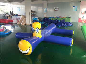 বহিরঙ্গন জন্য Inflatable জল খেলনা উপর Fireproof সামার রাউন্ড