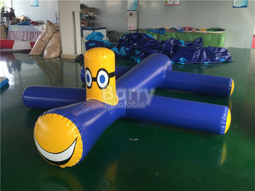 বহিরঙ্গন জন্য Inflatable জল খেলনা উপর Fireproof সামার রাউন্ড