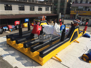 ব্যারি চরম Inflatable রান বড় পাইরেট শিপ থিম আপ বাধা কোর্স