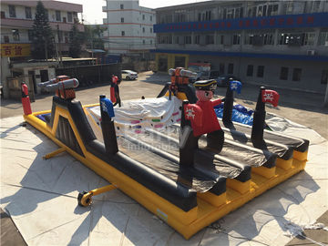 ব্যারি চরম Inflatable রান বড় পাইরেট শিপ থিম আপ বাধা কোর্স