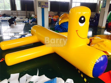 এয়ারটাইট শেল হলুদ Inflatable জল floats / জল খেলনা ঝাপসা