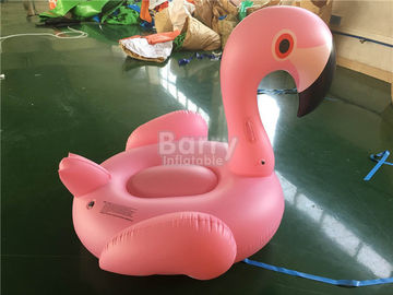বড় আকার গোলাপী Inflatable ভাসমান পুল খেলনা / Flamingo প্রাণী