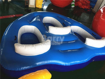 সাঁতার পুল এসসিটি EN71 জন্য নীল এবং সাদা শিশুর Inflatable জল খেলনা