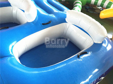 সাঁতার পুল এসসিটি EN71 জন্য নীল এবং সাদা শিশুর Inflatable জল খেলনা