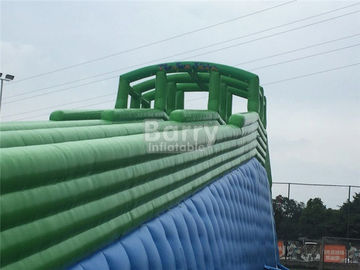 টেকসই দৈত্য Inflatable স্লাইড, সবুজ 10000 ফুট স্লিপ এন স্লাইড গাট্টা