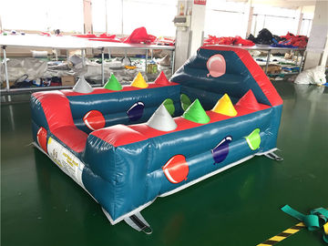 কৌতুকপূর্ণ এয়ার বল চ্যালেঞ্জ কিডস জন্য Inflatable ইন্টারেক্টিভ গেম 2.4 এক্স 1.8 মি