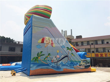 Inflatable শুকনো স্লাইড
