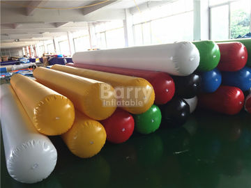 পিভিসি Tarpaulin Inflatable জল খেলনা ব্যারিয়ার জল পাইপ SCT EN71 লেক উপর জল খেলা