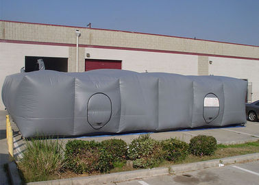 0.55 মিমি পিভিসি Tarpaulin Inflatable লেসার ট্যাগ 30 &amp;#39;&amp;#39;, শিশুদের জন্য প্রস্ফুটিত মাজা