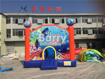 কাস্টমাইজড Seaworld থিম Inflatable বাউন্স বাচ্চাদের জন্য / ঝাঁপ দাও কাসল