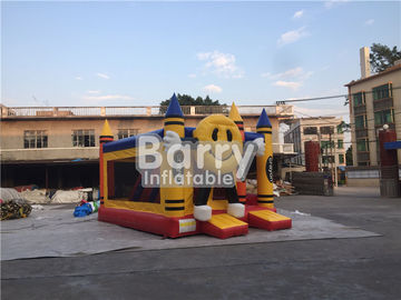 ডিজিটাল মুদ্রণ সঙ্গে রঙিন হাসিখুশি Inflatable হ্যাপি ফেস ক্রায়েন Combos