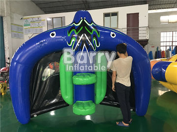 0.9 মিমি পিভিসি Tarpaulin Inflatable উড়ন্ত মানতা রে / ফ্লাই মাছ জল পার্ক গাট্টা
