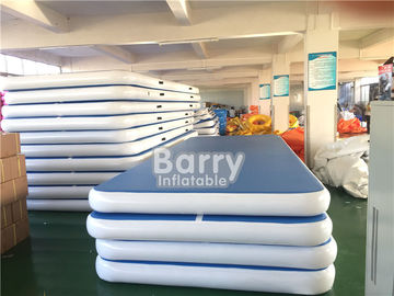 কাস্টমাইজড সাইজ Inflatable এয়ার ট্র্যাক জিমন্যাস্টিক্স ম্যাট / এয়ার ট্র্যাক টাম্বলিং ম্যাট