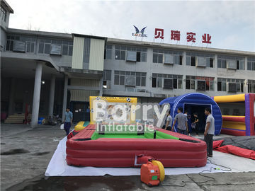 জায়েন্ট পুল টেবিল সকার Inflatable স্পোর্টস গেমস / Inflatable স্ন্যাকার ক্ষেত্র