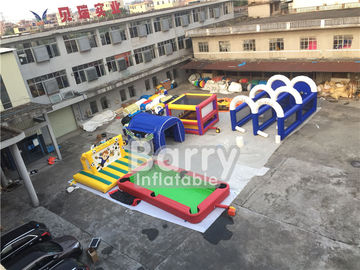 জায়েন্ট পুল টেবিল সকার Inflatable স্পোর্টস গেমস / Inflatable স্ন্যাকার ক্ষেত্র