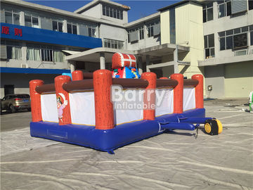 বিনোদনমূলক পার্ক বাণিজ্যিক মেগা Inflatable বাচ্চাদের ডিজিটাল মুদ্রণ সঙ্গে খেলার মাঠ
