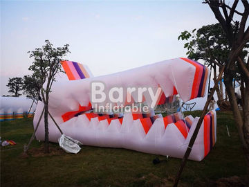 বাণিজ্যিক হোয়াইট রঙের জন্য অক্সফোর্ড কাপড় LED Inflatable বিজ্ঞাপন পণ্য