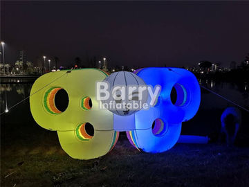 পিভিসি Tarpaulin Inflatable কার্টুন অক্ষর, LED আলো সঙ্গে ডিজিটাল মুদ্রণ ঝলকানি প্রজাপতি উইং মডেল