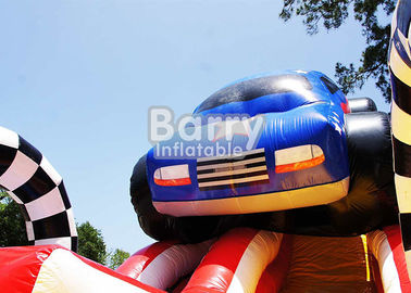 দৈত্য রঙিন শিশু 18ft দেশপ্রেমিক দৈত্য ট্রাক সিই সার্টিফিকেট সঙ্গে inflatable স্লাইড