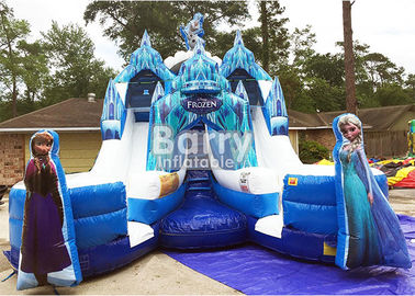 কাস্টমাইজড আকার ফ্রিজ ডবল বাণিজ্যিক Inflatable স্লাইড ইনডোর এবং কিডস জন্য বহিরঙ্গন