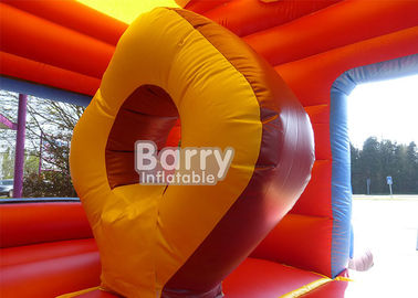 কুল স্টাইল বাণিজ্যিক পাইরেট জাহাজ Inflatable বাউন্স হাউস কম্বো উল লিড ফ্রি