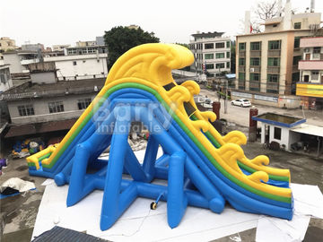 কাস্টম তৈরি পিভিসি Tarpaulin বাণিজ্যিক দৈত্য Inflatable স্লাইড 20 বছর অভিজ্ঞতা সঙ্গে