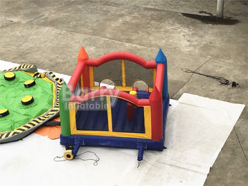 কাস্টমাইজড সাইজ ঝাঁপ দাও ঝরনা কাসল / Inflatable বাউন্সার প্লেহাউস
