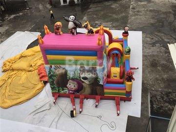 পার্টি সরঞ্জাম বাণিজ্যিক Inflatable বাউন্স হাউস এবং শিশুদের জন্য স্লাইড