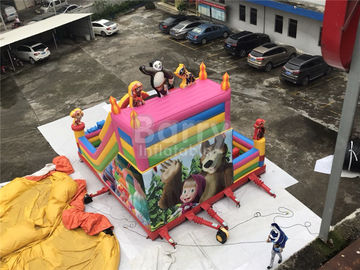 পার্টি সরঞ্জাম বাণিজ্যিক Inflatable বাউন্স হাউস এবং শিশুদের জন্য স্লাইড