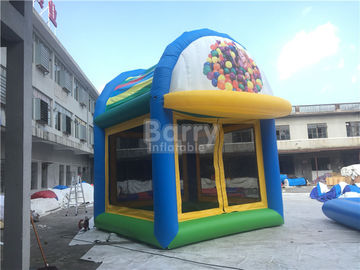 স্লাইড কম্বো সঙ্গে কাস্টমাইজড 0.5 মিমি পিভিসি Inflatable বাউন্স হাউস