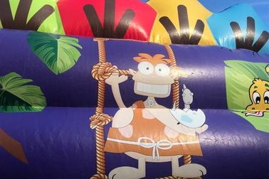 কিডস Inflatable বাউন্সার কার্টুন જમ્પિંગ কাসল কিড ফ্যান / Inflatable কাসল