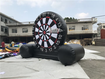 কাস্টমাইজড বহিরঙ্গন ফুট ডার্ট Inflatable স্টিকি ফুটবল ডার্ট বোর্ড খেলা