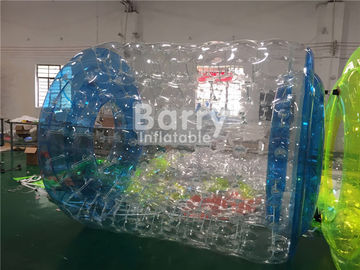 বাণিজ্যিক পিভিসি স্বচ্ছ Inflatable পুল জল রোলার বল এসসিটি EN71