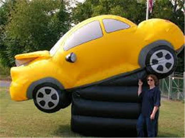 বিলাসবহুল ক্রিয়েটিভ inflatable বিজ্ঞাপন পণ্য স্পোর্টস কার, ব্র্যান্ড ইনফ্ল্যাটেবল গাড়ি