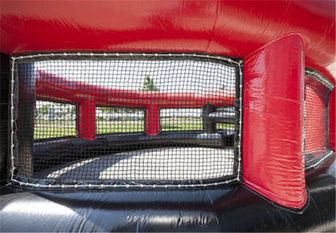 মোবাইল ইন্টারেক্টিভ স্পোর্টস গেমস ফুটবলের জন্য inflatable পান্না সকার খাঁচা