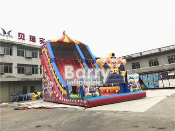 বাচ্চাদের জন্য জনপ্রিয় শিশু inflatable খেলার মাঠ বাণিজ্যিক inflatable ক্লাউন বাউন্সি ক্যাসল স্লাইড