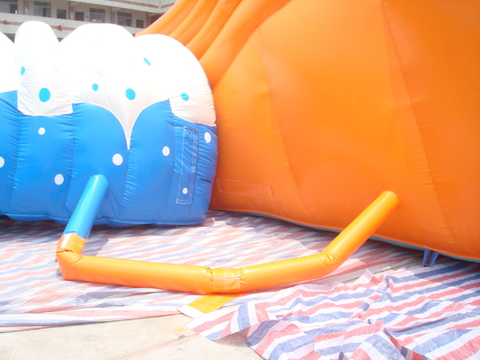 ভাড়া ব্যবসা / পার্টি বিনোদন Inflatable ওয়াটার পার্ক অক্টোপাস স্লাইড