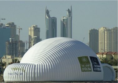 কাস্টম টেকসই পিভিসি দৈত্য Inflatable তাঁবু, Inflatable এয়ার সমর্থিত কাঠামো