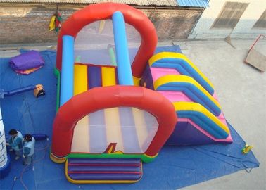 কম্বো বাণিজ্যিক Inflatable স্লাইড, বাজানো জন্য Inflatable বাউন্সার স্লাইড